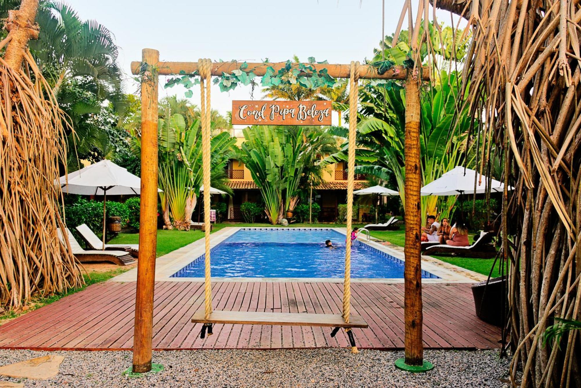 Casa Pensa No Condominio Pipa Beleza Praia de Pipa Exterior foto